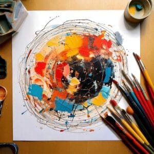 Firefly Entwerfe ein Logo für die Seite Kunstseminare-online Angeboten werden auf Künstlerische Akti (9)